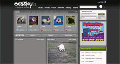 Desktop Screenshot of ocasky.cz